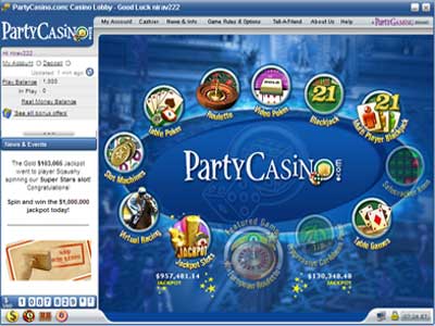 главная страница в онлайн казино partycasino пати казино